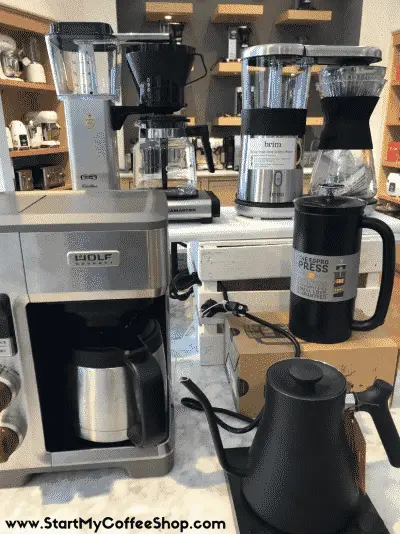 What Equipment Do I Need To Start My Coffee Shop? - www.StartMyCoffeeShop.com