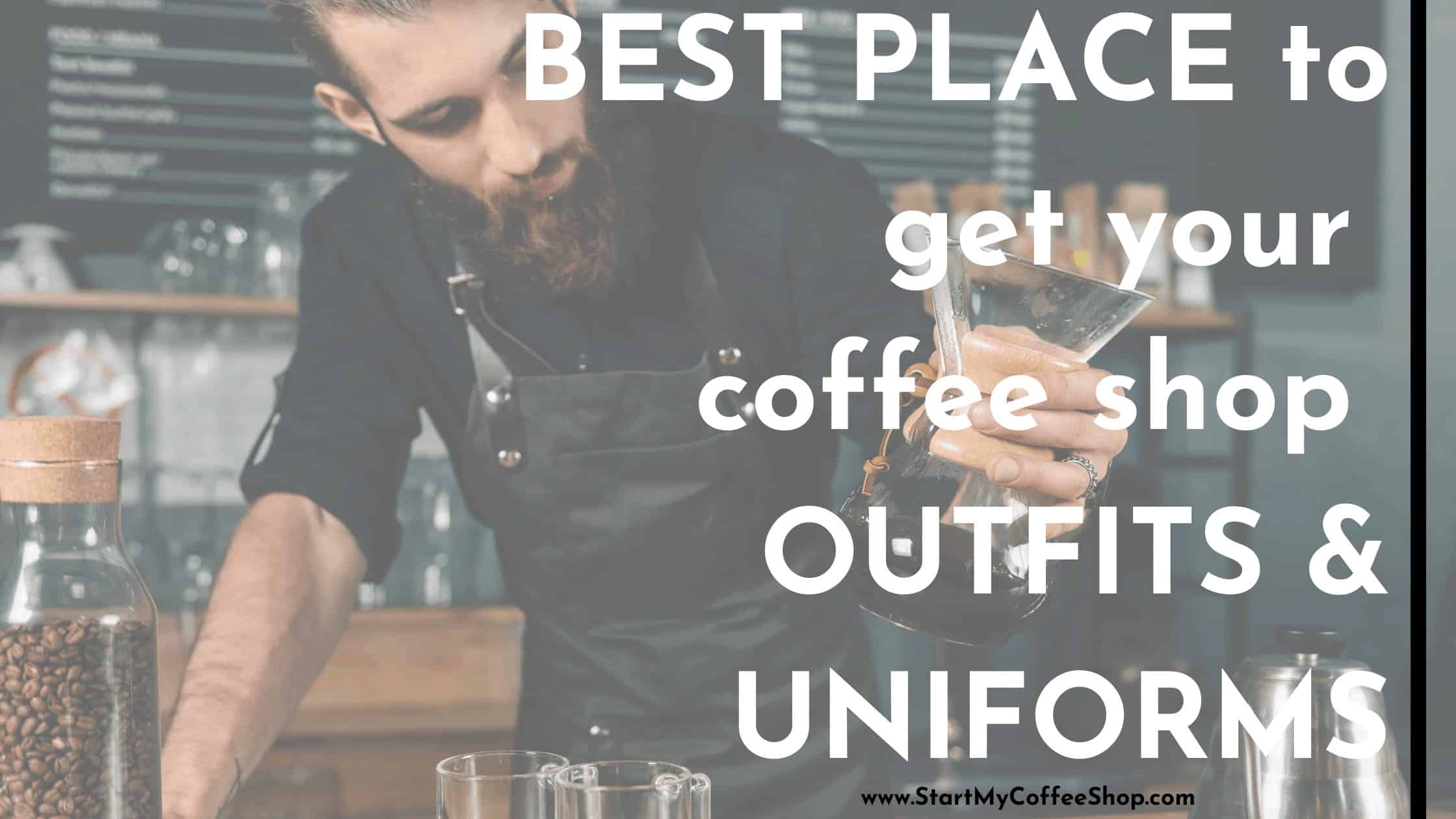 Best place to get your coffee shop outfits and uniforms