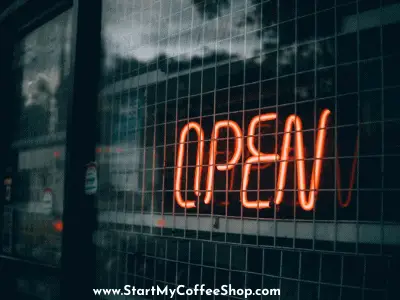 What hours should you operate your coffee shop? 
