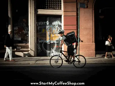 How to set up delivery for your coffee shop