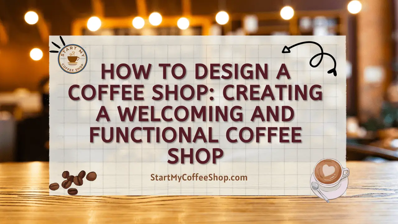 How to Design a Coffee Shop: Creating a Welcoming and Functional Coffee Shop
