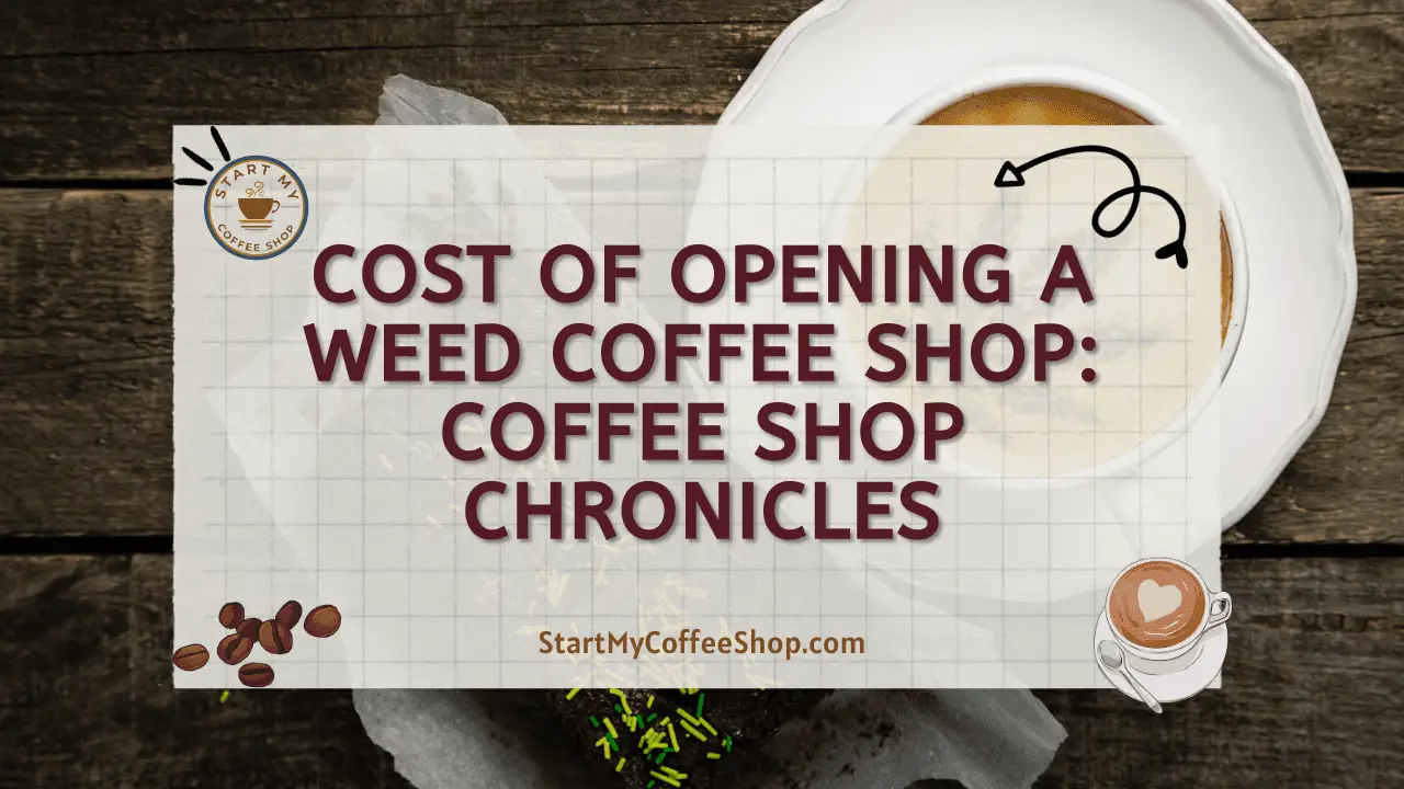 Cost of Opening a Weed Coffee Shop: Coffee Shop Chronicles