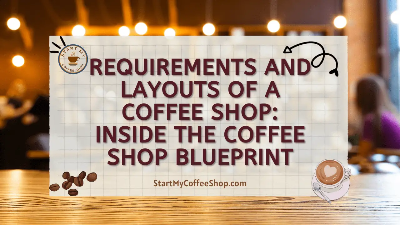 Requirements and Layouts of a Coffee Shop: Inside the Coffee Shop Blueprint