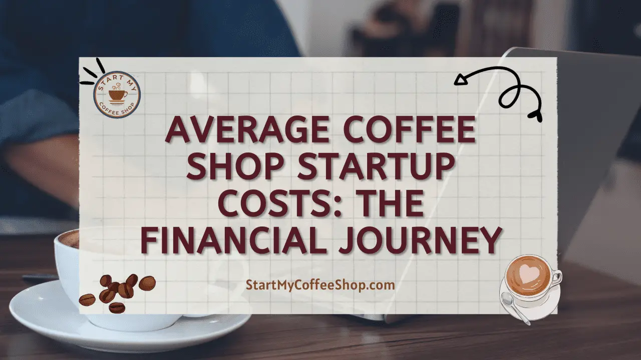 Average Coffee Shop Startup Costs: The Financial Journey